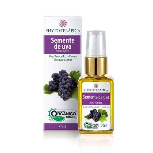 OleoVegetaldeSementedeUvaOrganico30ml